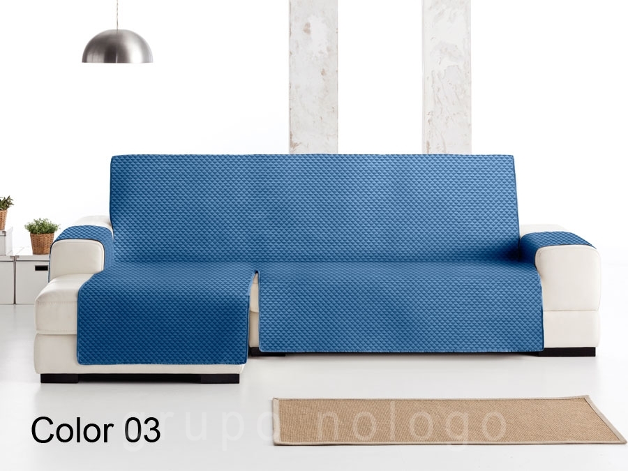 Cubre sofá chaise longue con bolsillos - Tienda textil Hogar Castellon  Invasores