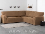 Funda sofá rinconera Milan Gris